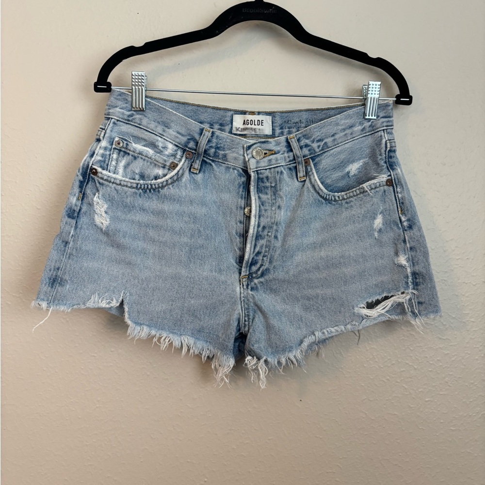 AGOLDE Women's Parker Cut Off Short 27 - Picture 4 of 9
